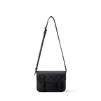 Men's Satchel Wearable Wallet Monogram Midnight
