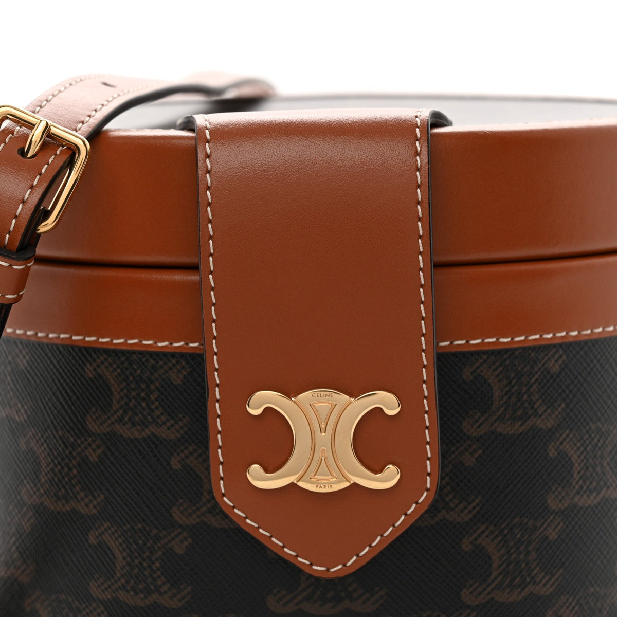 Medium Calfskin Canvas Handbag