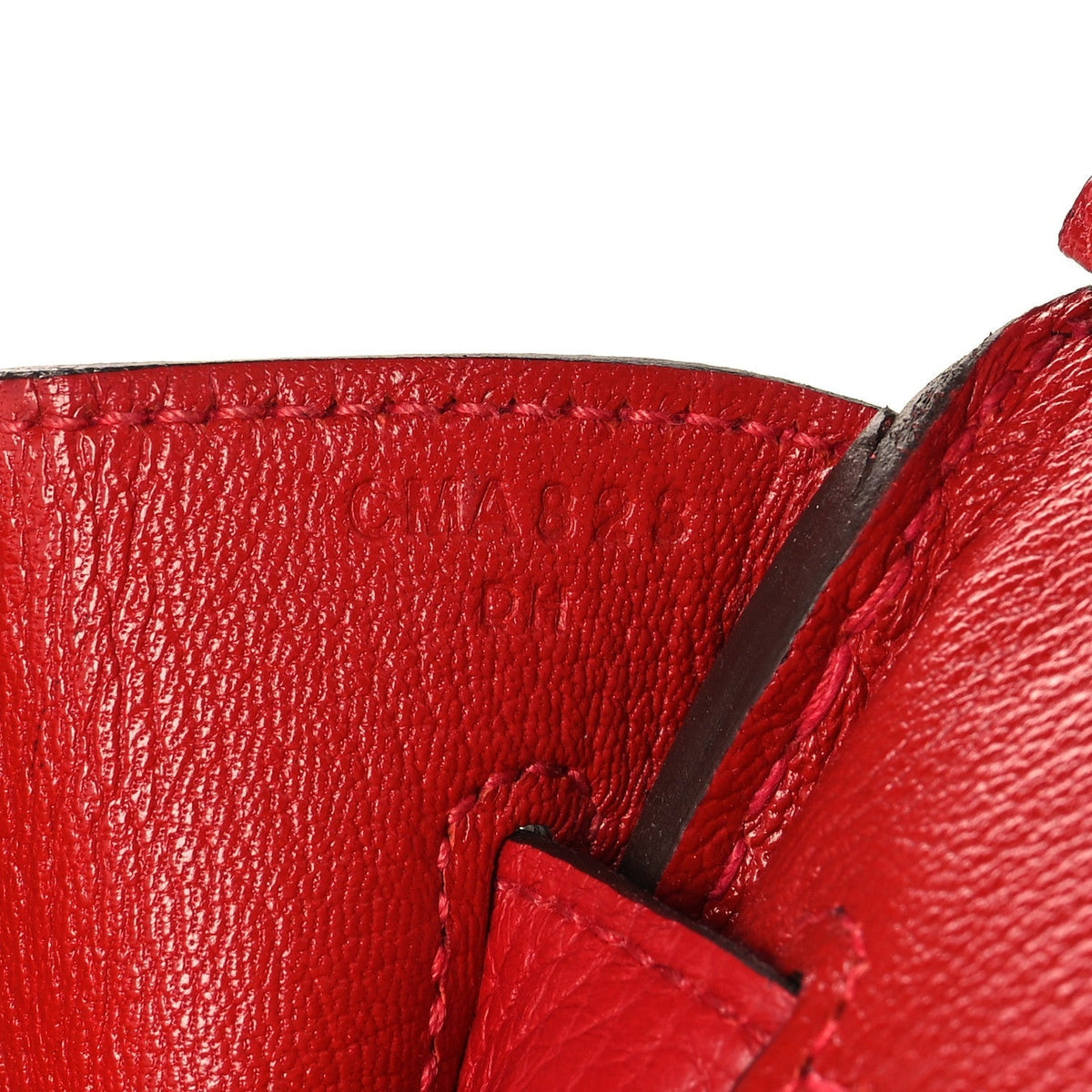Hermes Togo Birkin 30 Rouge Casaque