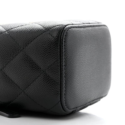 Mini Quilted Caviar Handbag