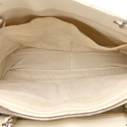 Quilted Caviar Tote Bag