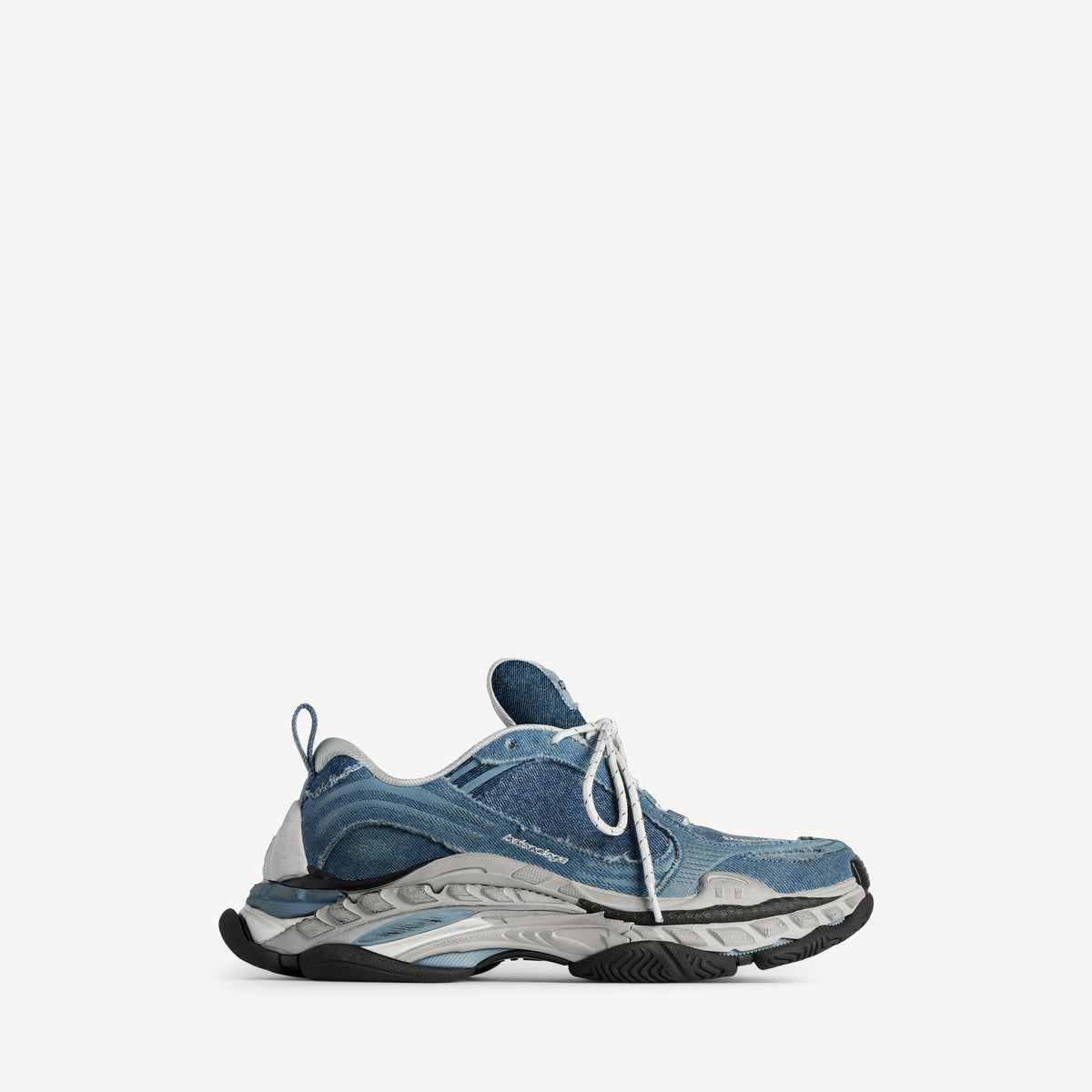 Balenciaga Triple S.2 Denim Women's Shoes
