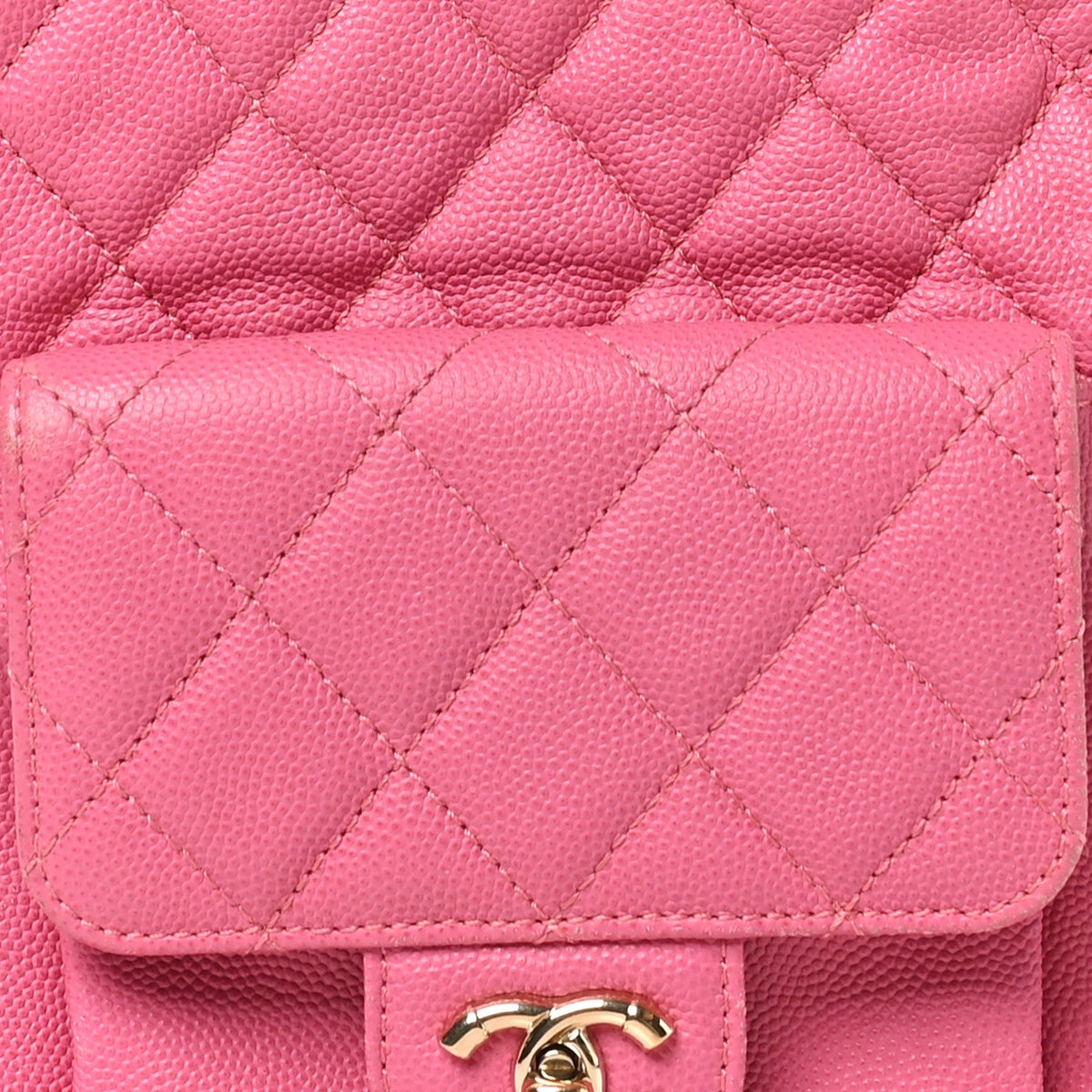Small Quilted Caviar Backpack
