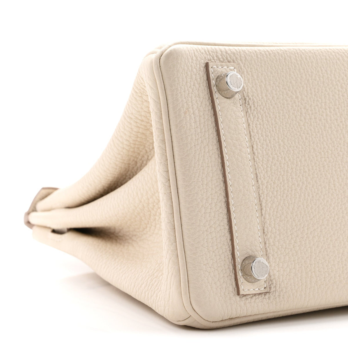 Togo Birkin 25 Craie Handbag