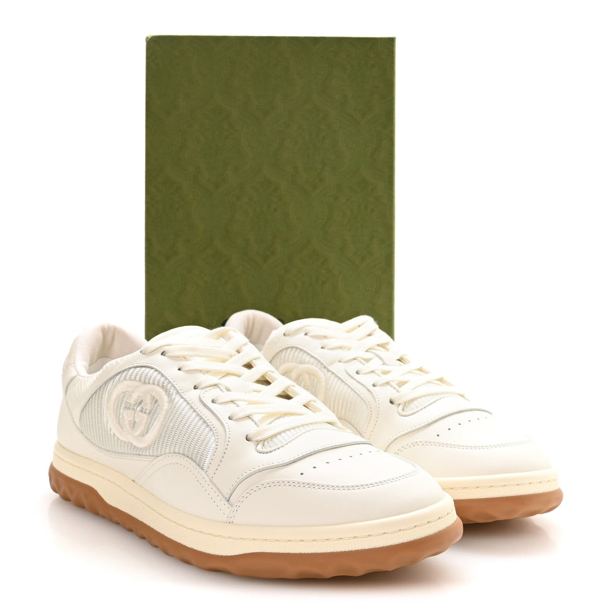 Gucci Dali Soft Calfskin Men's Mac80 Sneakers 6.5 Off White
