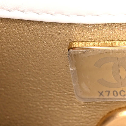 Lambskin Flap Shoulder Bag