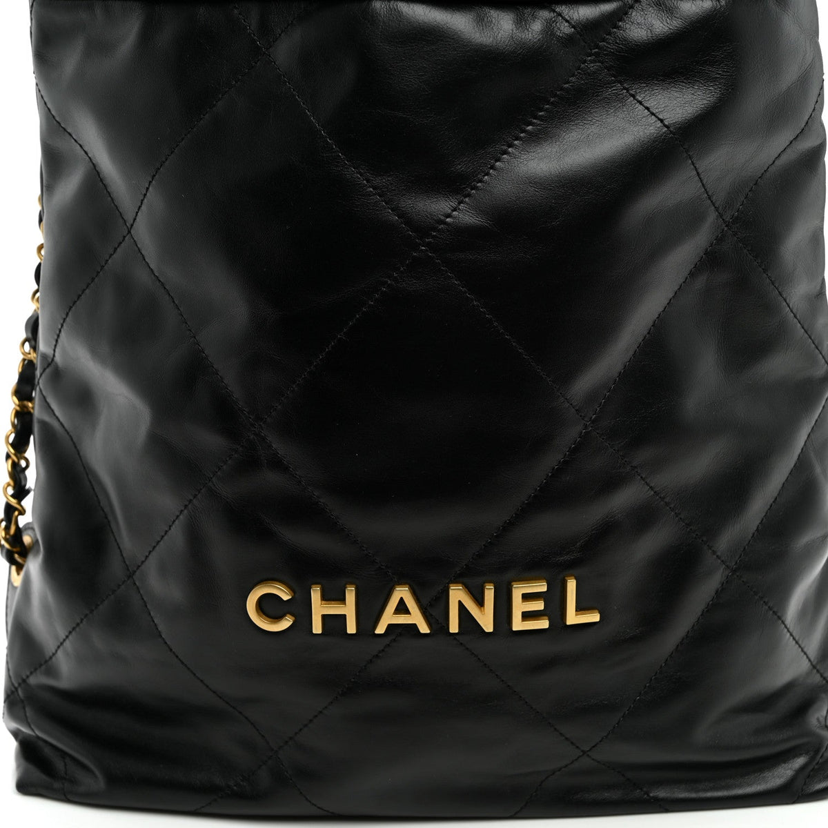 Quilted Calfskin Backpack