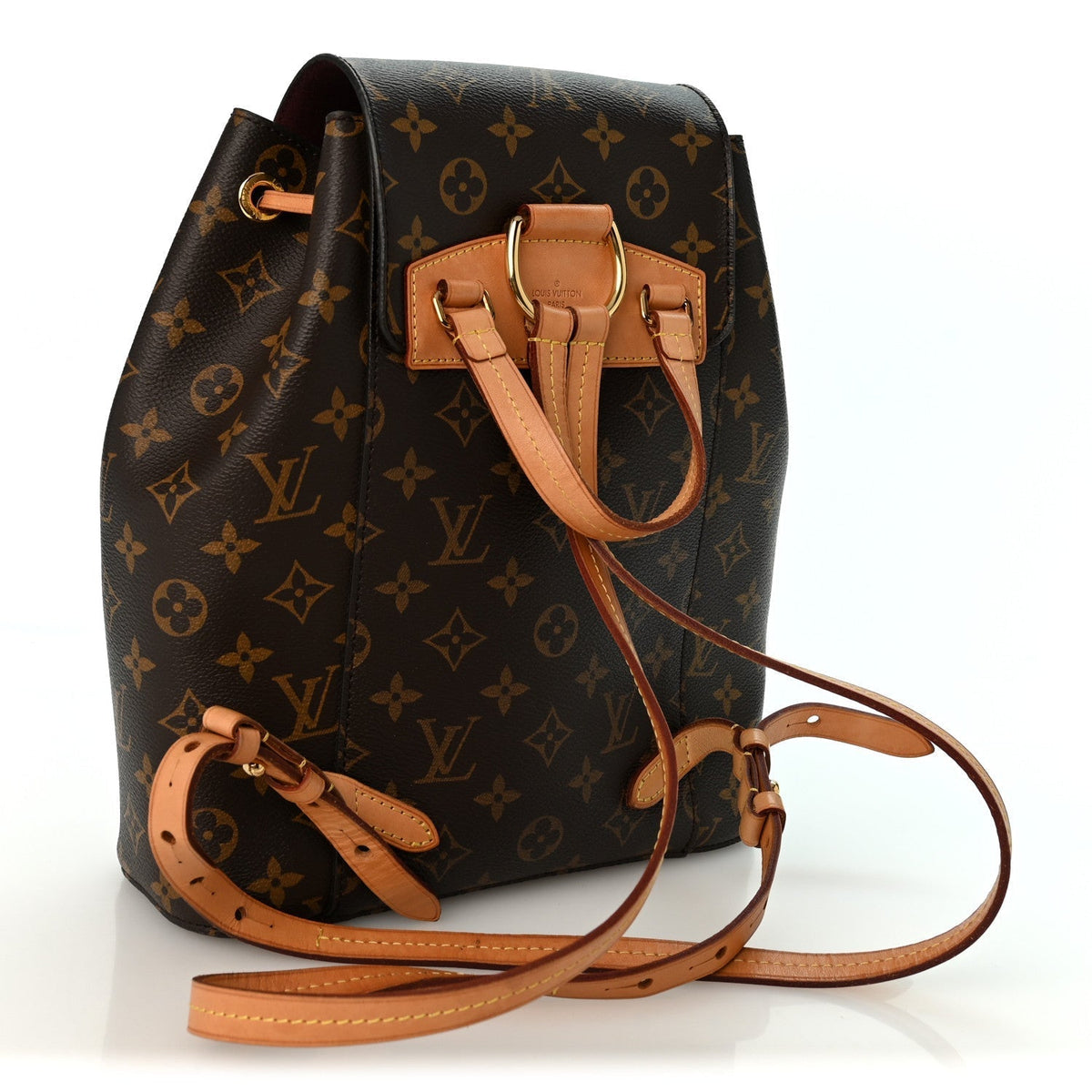 Louis Vuitton Monogram Montsouris NM Backpack Brown