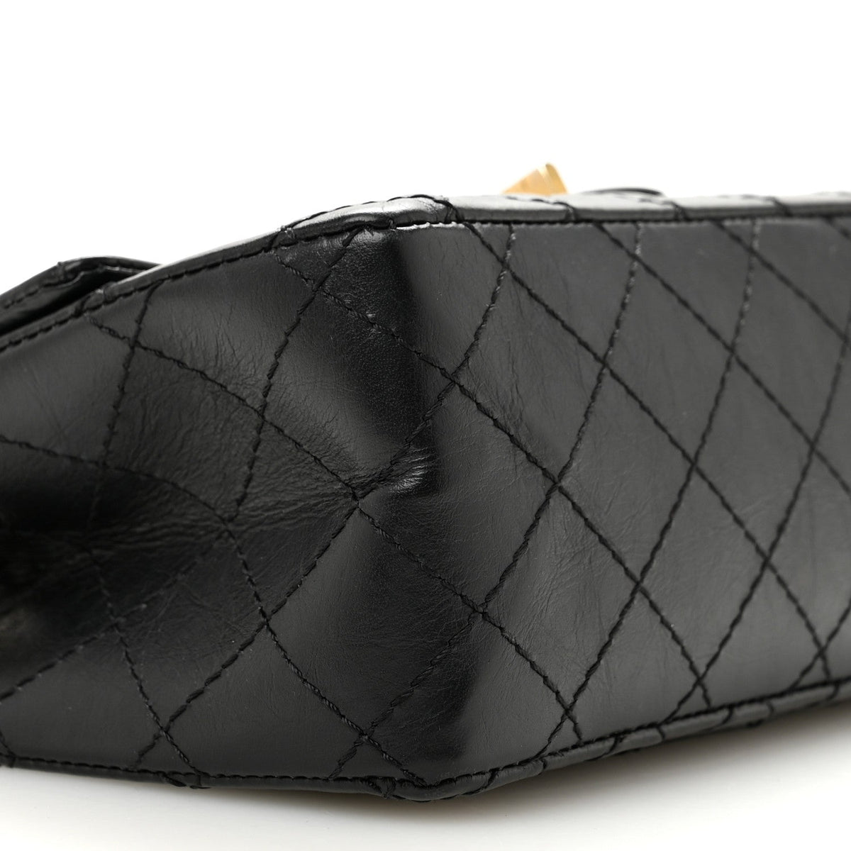 Mini Quilted Calfskin Flap Shoulder Bag