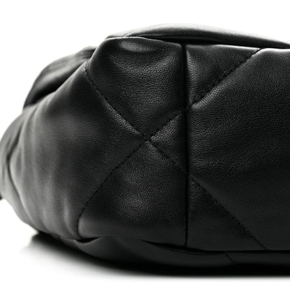 Medium Quilted Lambskin Flap Shoulder Bag