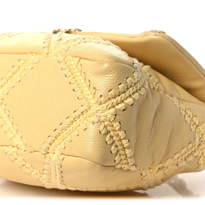 Medium Calfskin Flap Shoulder Bag