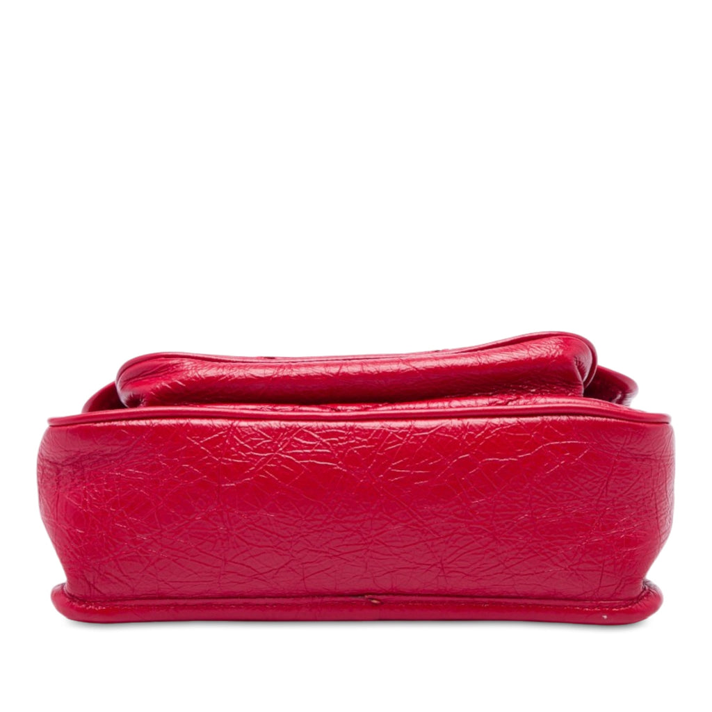 Niki Chain Flap Bag Matelasse Chevron Leather Baby