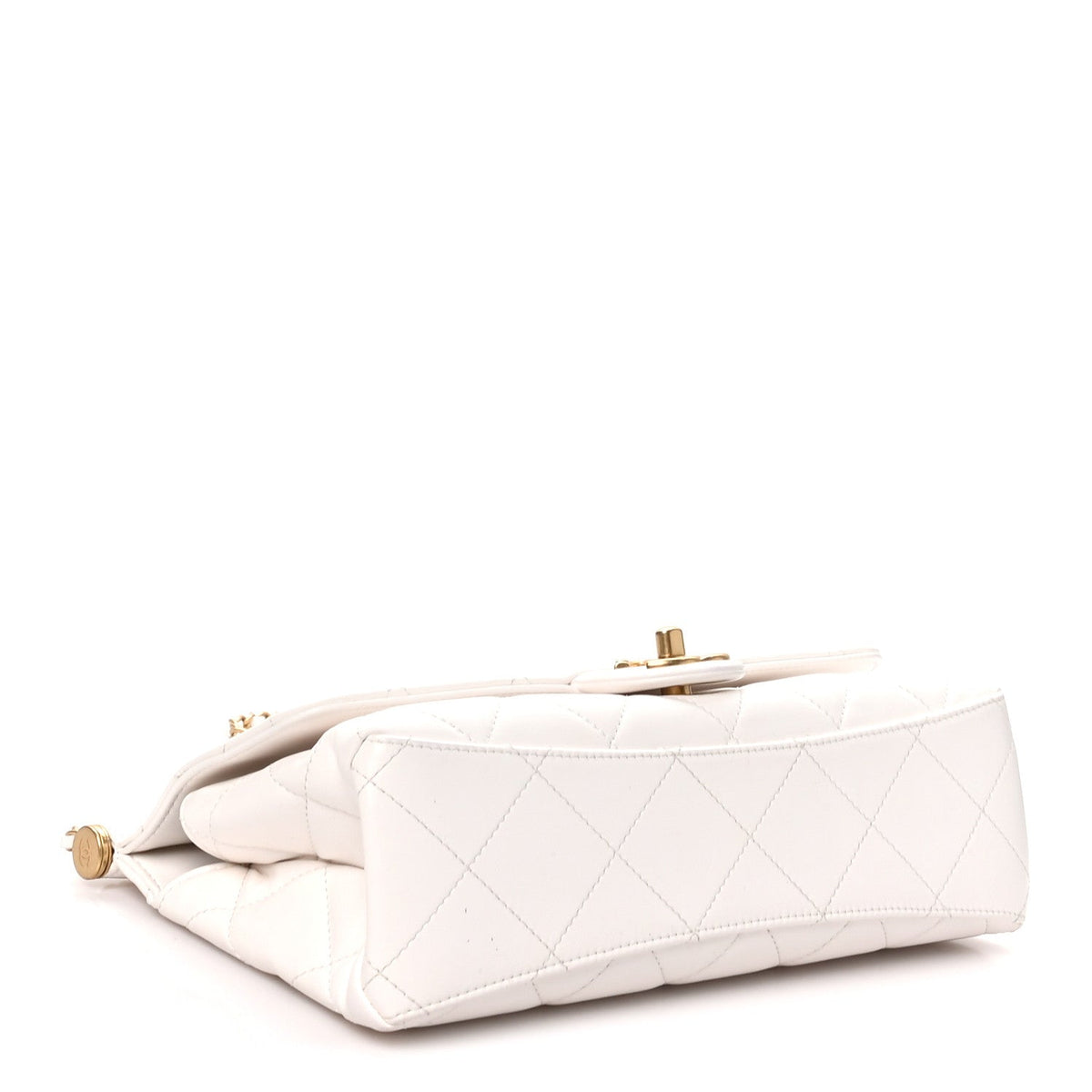 Lambskin Flap Shoulder Bag