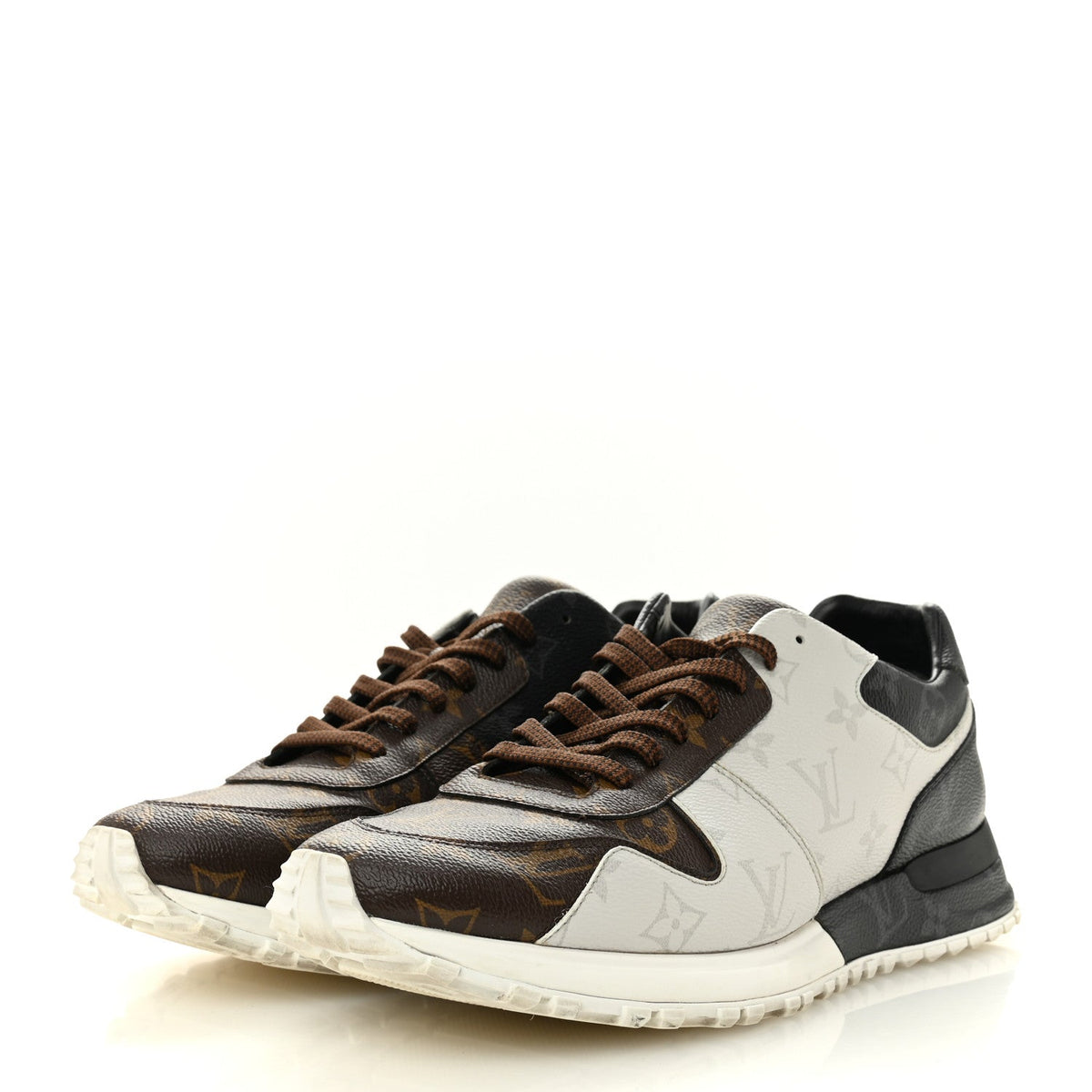 Louis Vuitton Canvas Men's Monogram Mix Run Away Sneakers 9 Ebene