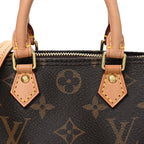 Louis Vuitton Monogram Coated Canvas Nano Speedy Brown