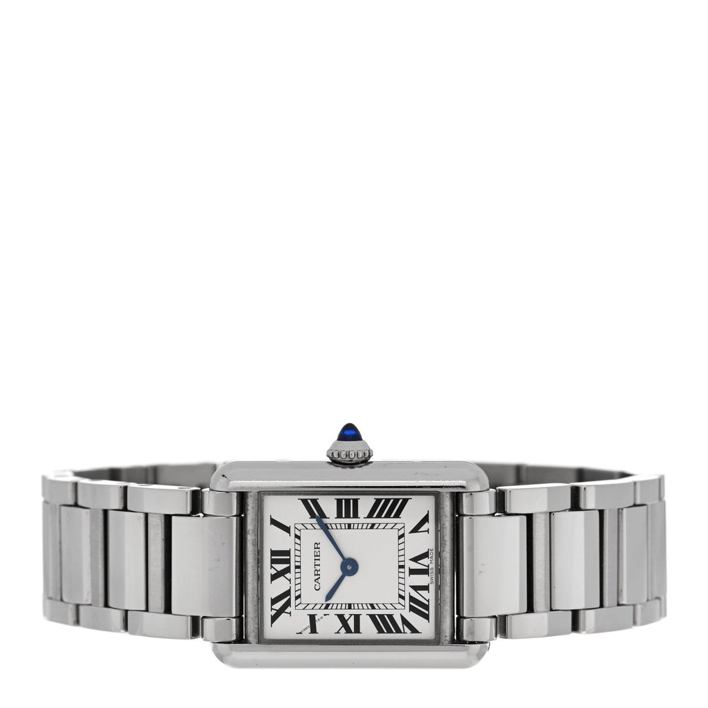 Cartier Stainless Steel Women's 22mm Tank Must Watch