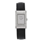 Boucheron Stainless Steel Alligator Diamond 18mm Reflet Quartz Watch