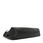 Prada Soft Calfskin Large Aimée Shoulder Bag Black