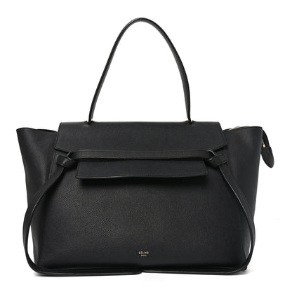 Small Calfskin Belt Bag - Black