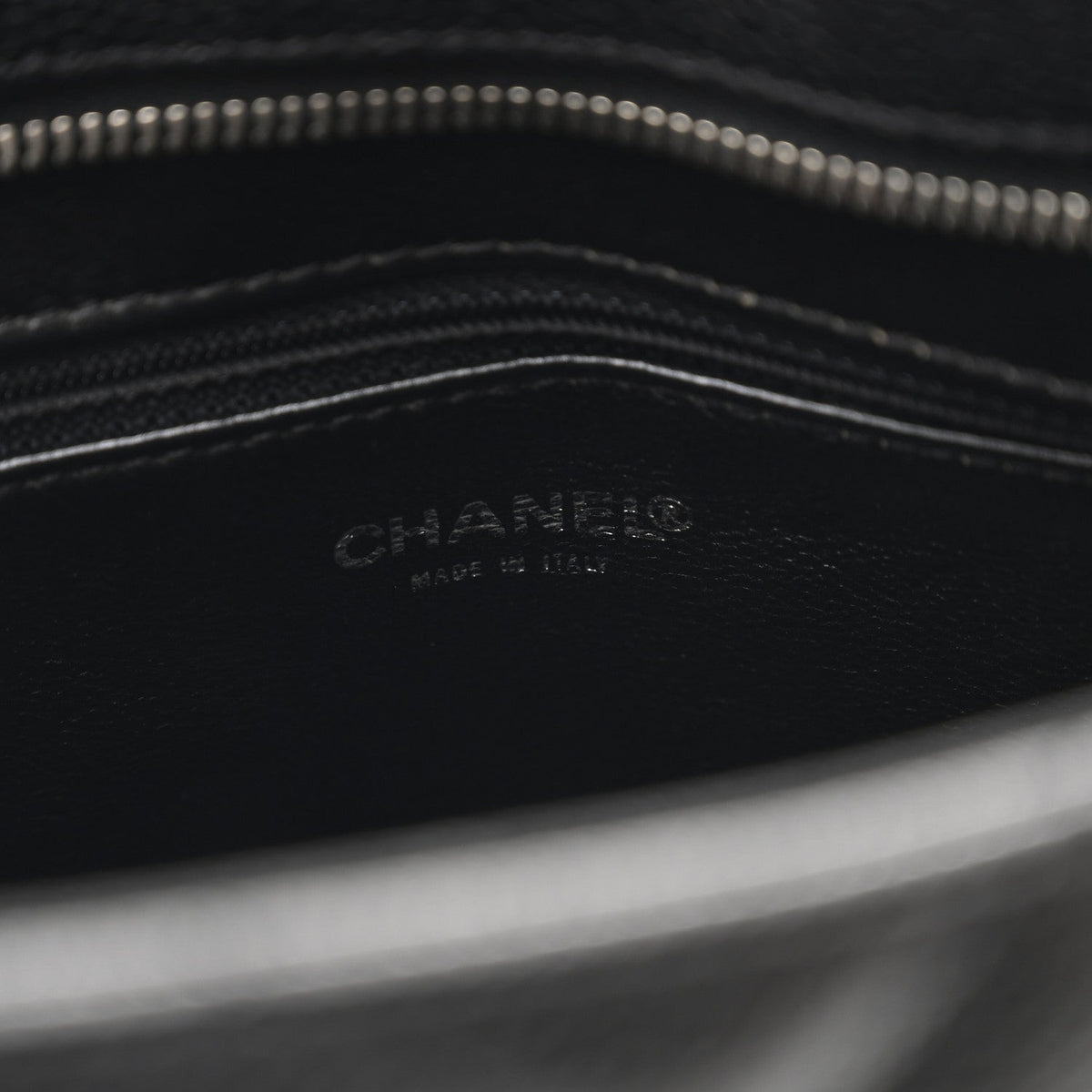Quilted Caviar Tote Bag