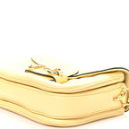 Gucci Calfskin Horsebit 1955 Aura Small Shoulder Bag Daylight Yellow