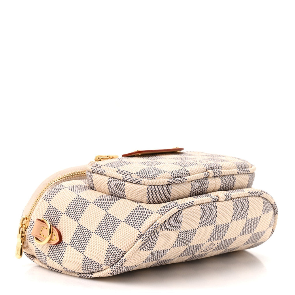 Louis Vuitton Damier Azur Mini Bumbag White