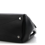 Balenciaga Smooth Calfskin Medium Bel Air Carry All Bag Black