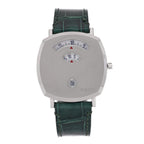 Gucci Stainless Steel Alligator 38mm Grip Quartz Watch Green
