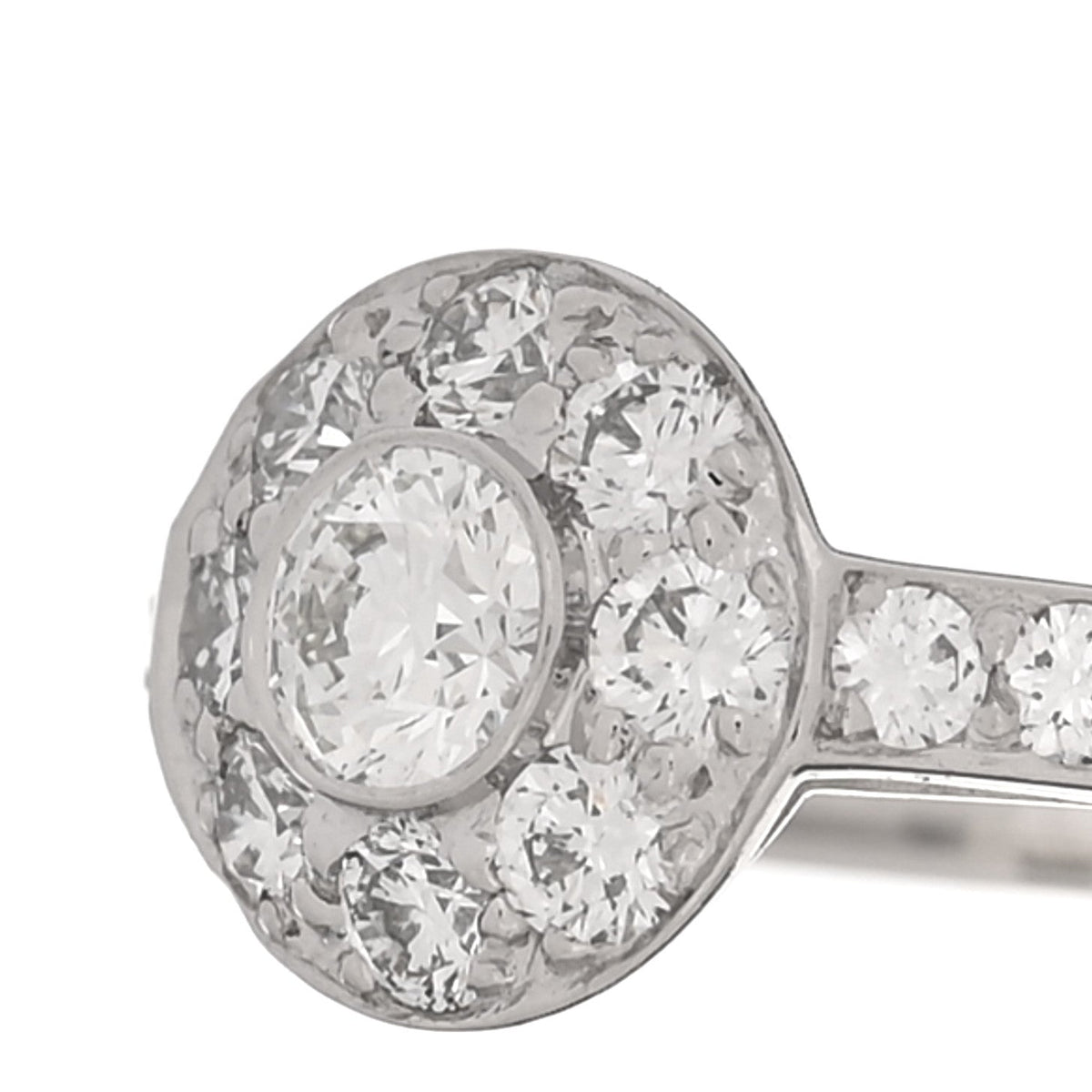 Platinum Diamond .65ctw Circlet Engagement Ring 52 6