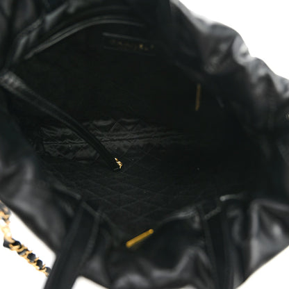 Quilted Calfskin Backpack
