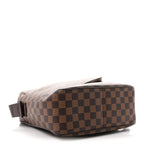 Louis Vuitton Damier Ebene Coated Canvas Olav MM Messenger Bag Brown