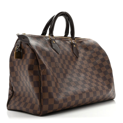 Damier Ebene Speedy 35 Handbag