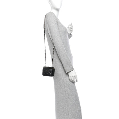Mini Quilted Caviar Handbag
