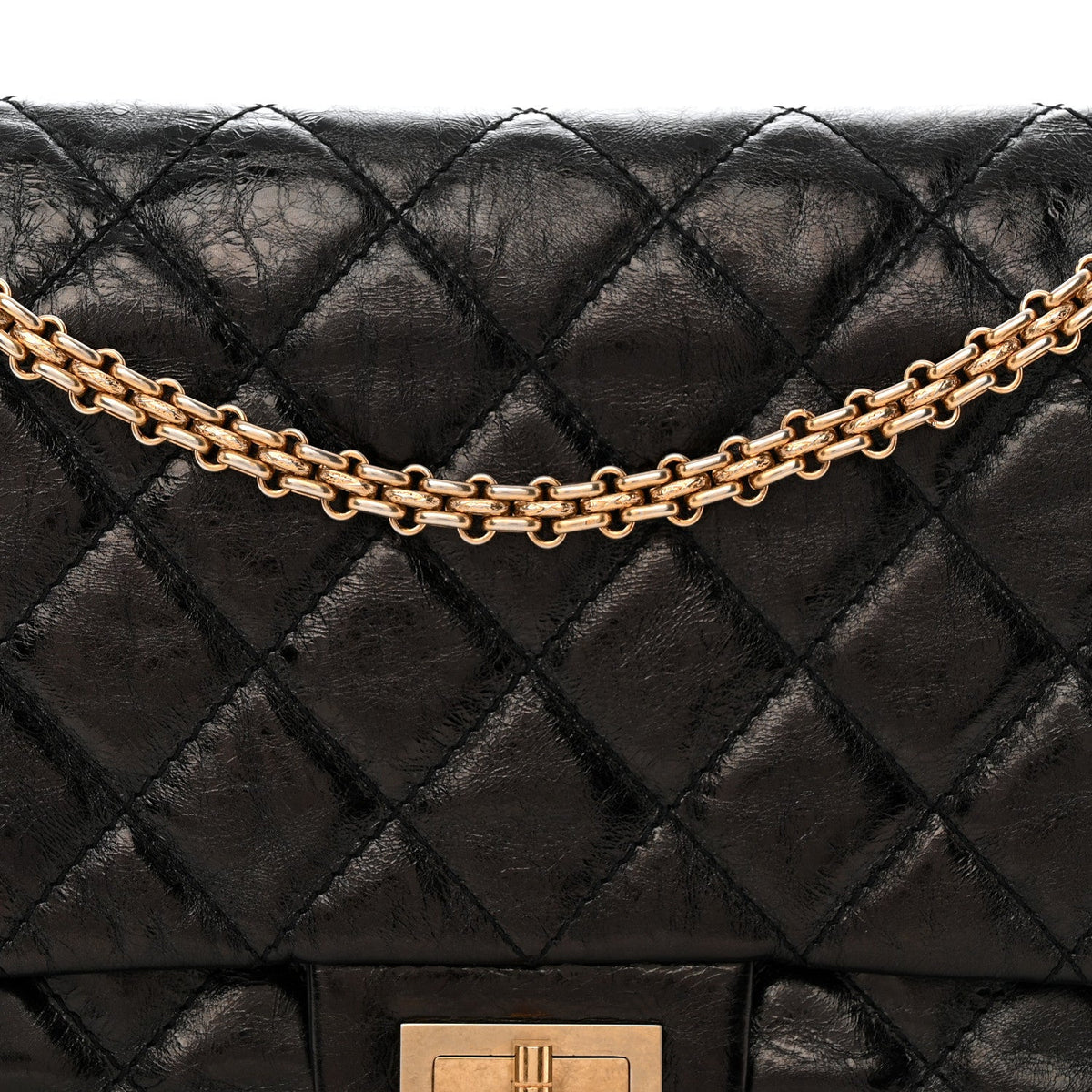 Quilted Calfskin Flap Shoulder Bag