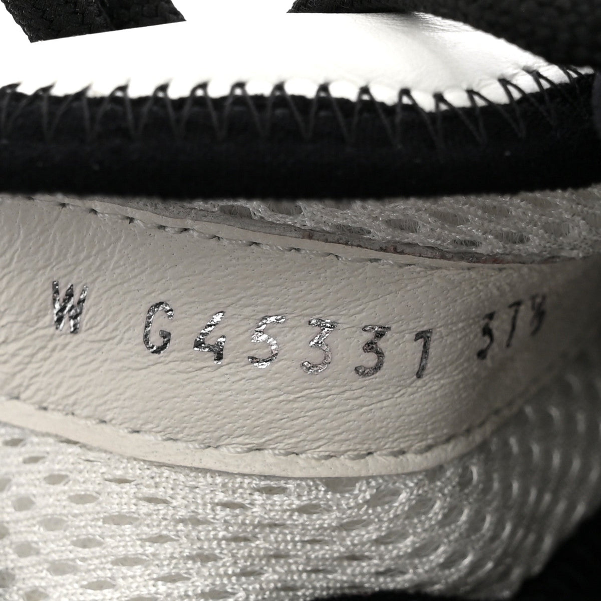 Chanel Suede Calfskin Women's Grosgrain CC Sneakers 37.5 White