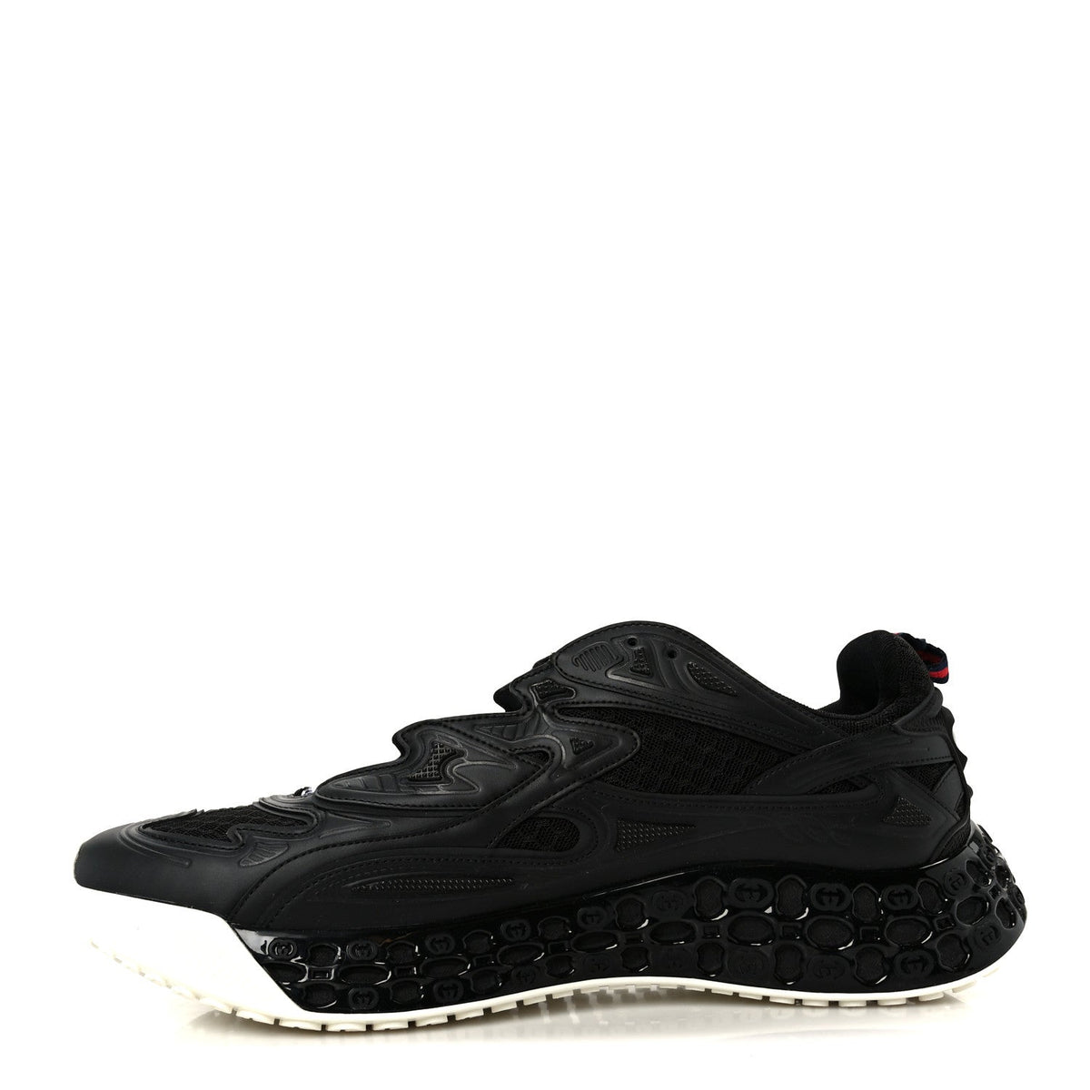 Gucci Demetra Mesh Men's Cub3d Sneakers 12 Black