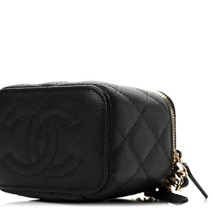 Mini Quilted Caviar Handbag