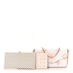 Louis Vuitton Monogram Giant Felicie Pochette Chain Wallet Beige