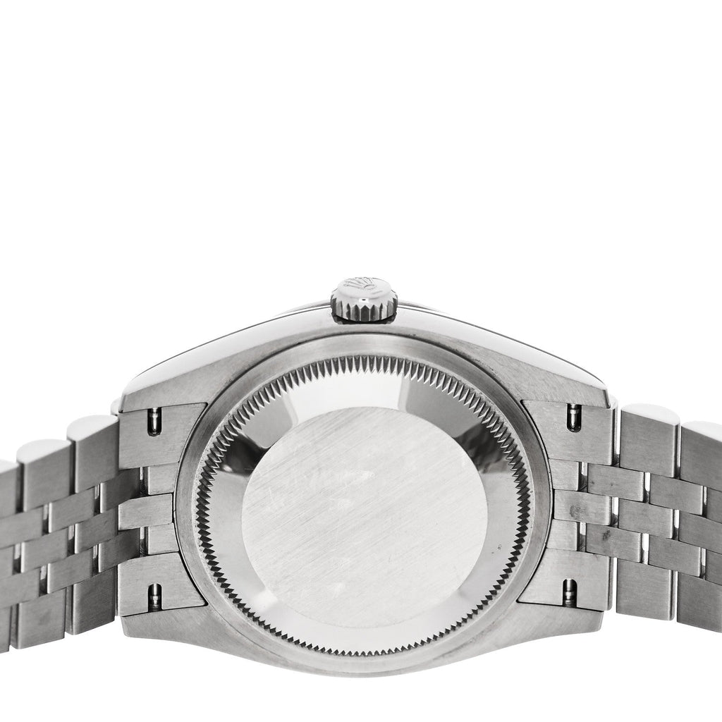 Rolex Stainless Steel 36mm Oyster Perpetual Datejust Watch Slate 126200