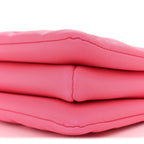 Louis Vuitton Calfskin Embossed Monogram Coussin BB Rose Fluo