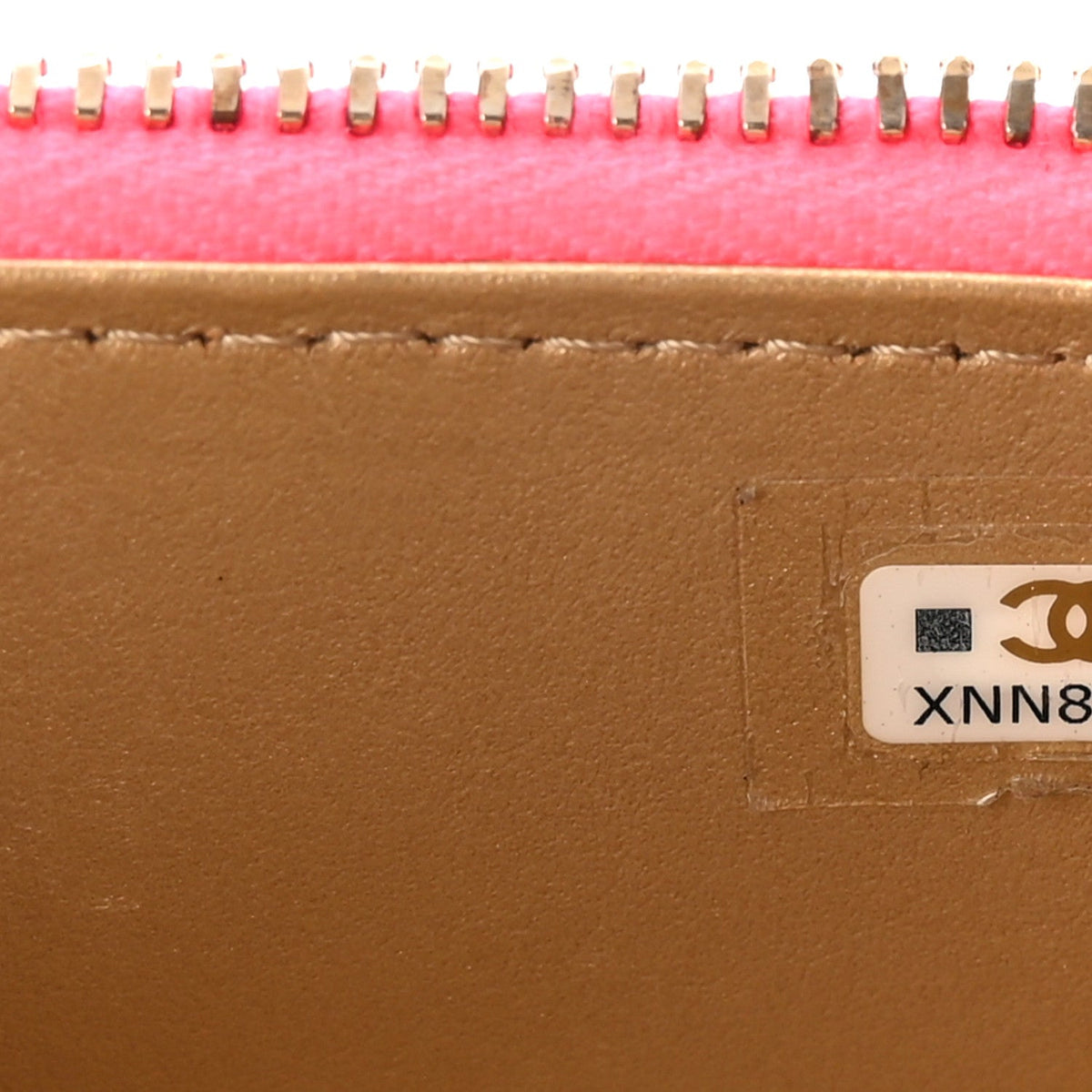 Chanel Patent Quilted Mini Pearl Crush Vanity Case Neon Pink