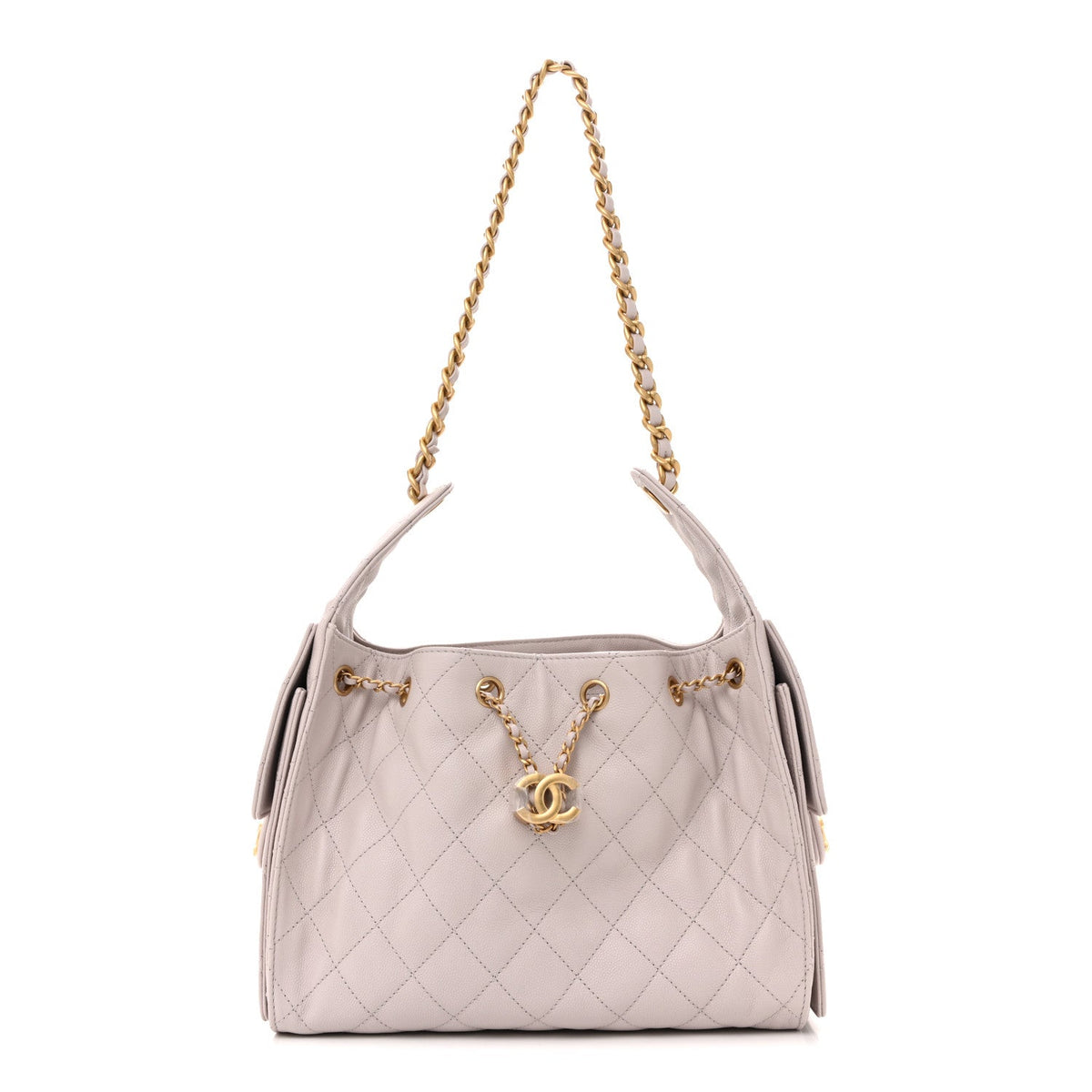 Chanel Caviar Quilted Small Chanel 25 Handbag Lilas Lilac