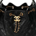 Chanel Caviar Quilted Small Chanel 25 Handbag Black
