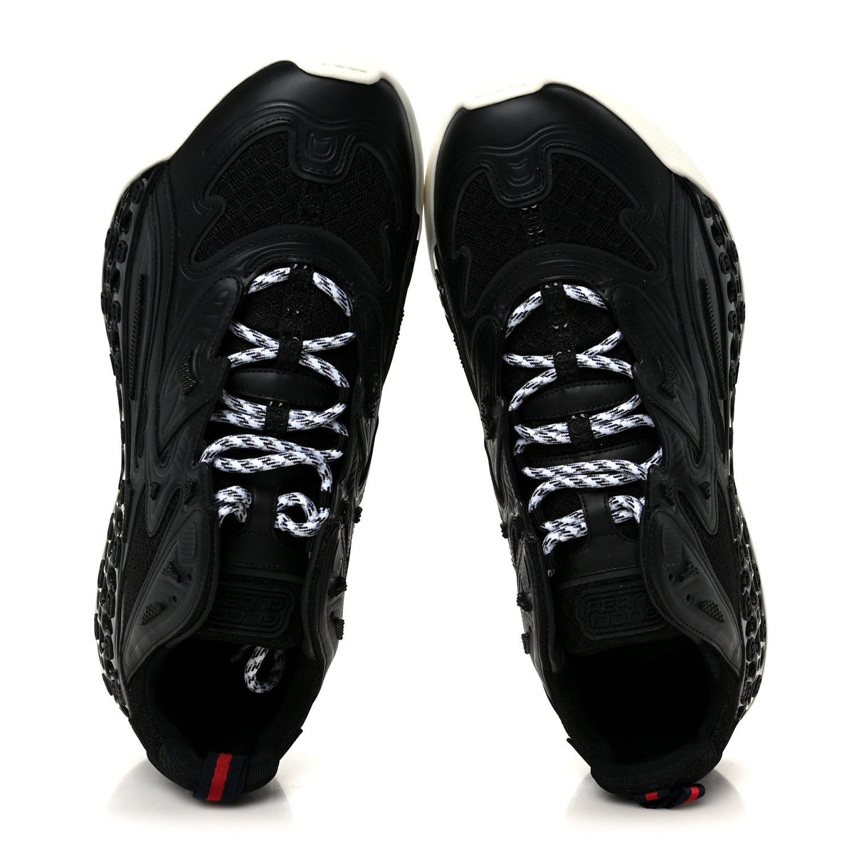 Gucci Demetra Mesh Men's Cub3d Sneakers 12 Black