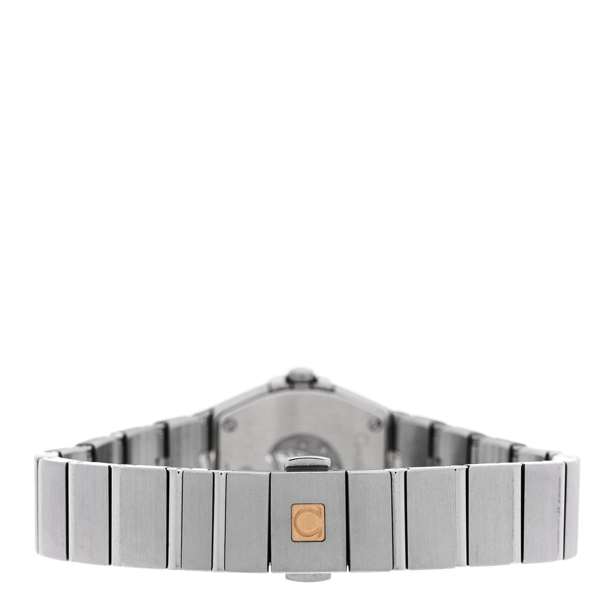Omega Stainless Steel Diamond 24mm Constellation Watch Blue 123.15.24.60.03.001