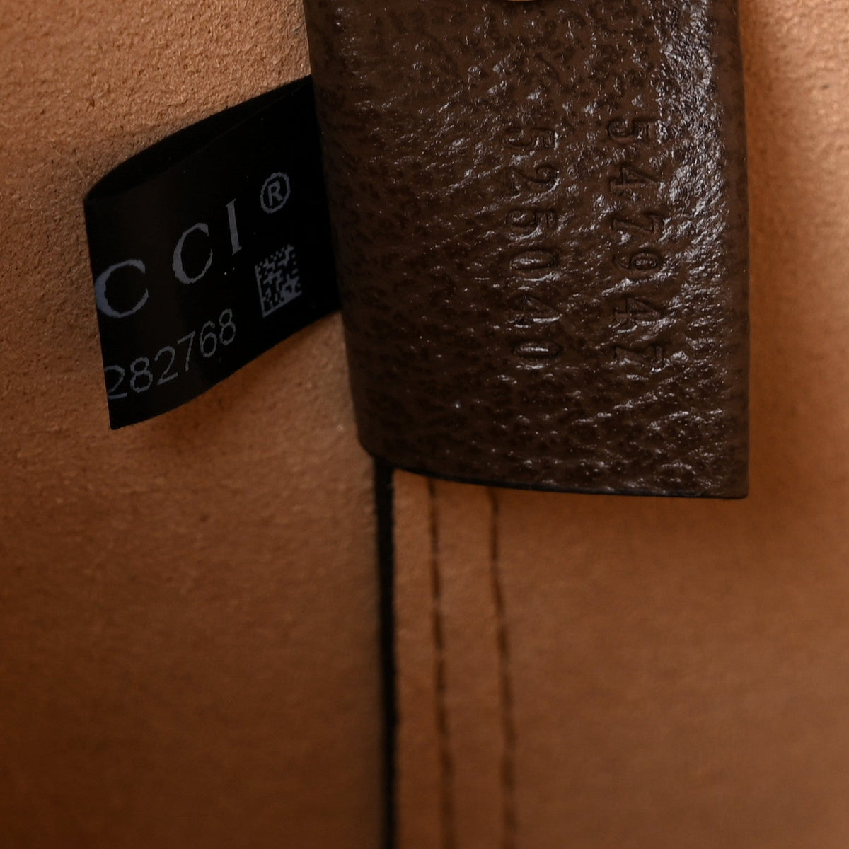 Gucci GG Supreme Monogram Web Ophidia Tote Brown