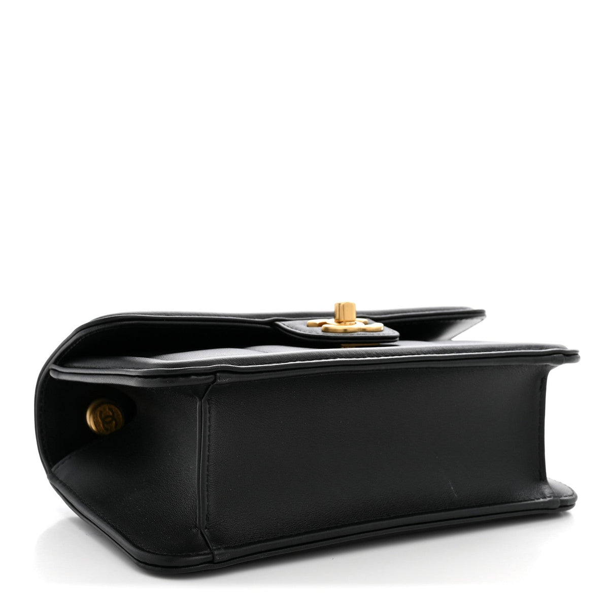 Mini Lambskin Calfskin Flap Shoulder Bag