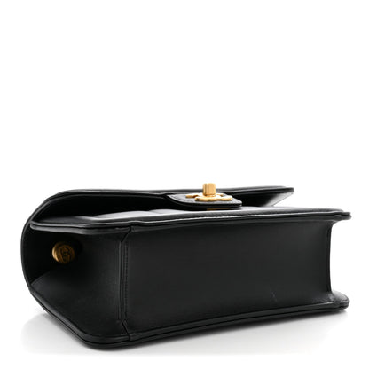 Mini Lambskin Calfskin Flap Shoulder Bag