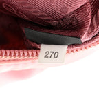 Prada Tessuto Nylon Saffiano Mini Re-Edition 2000 Bag Rosa