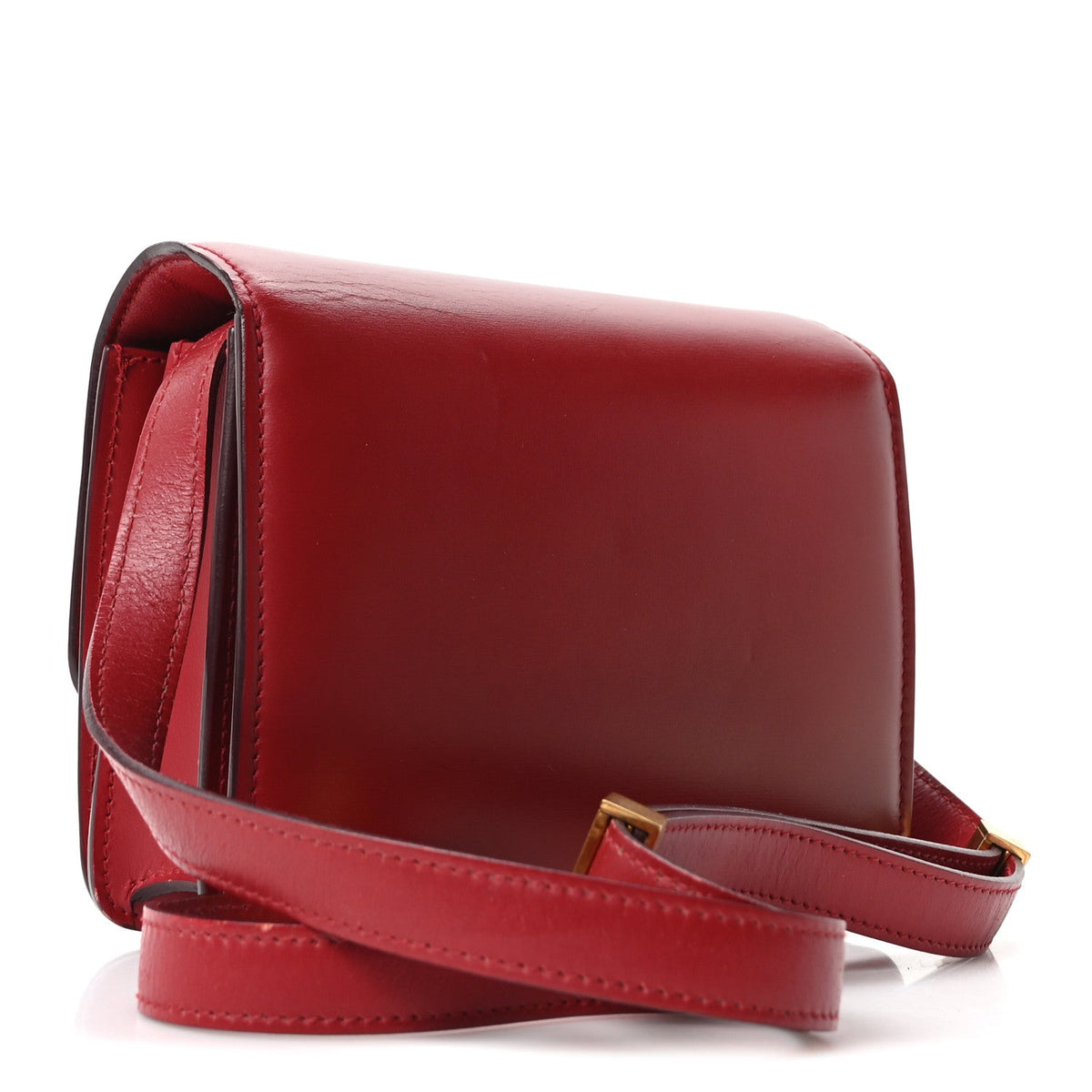 Small Calfskin Flap Shoulder Bag